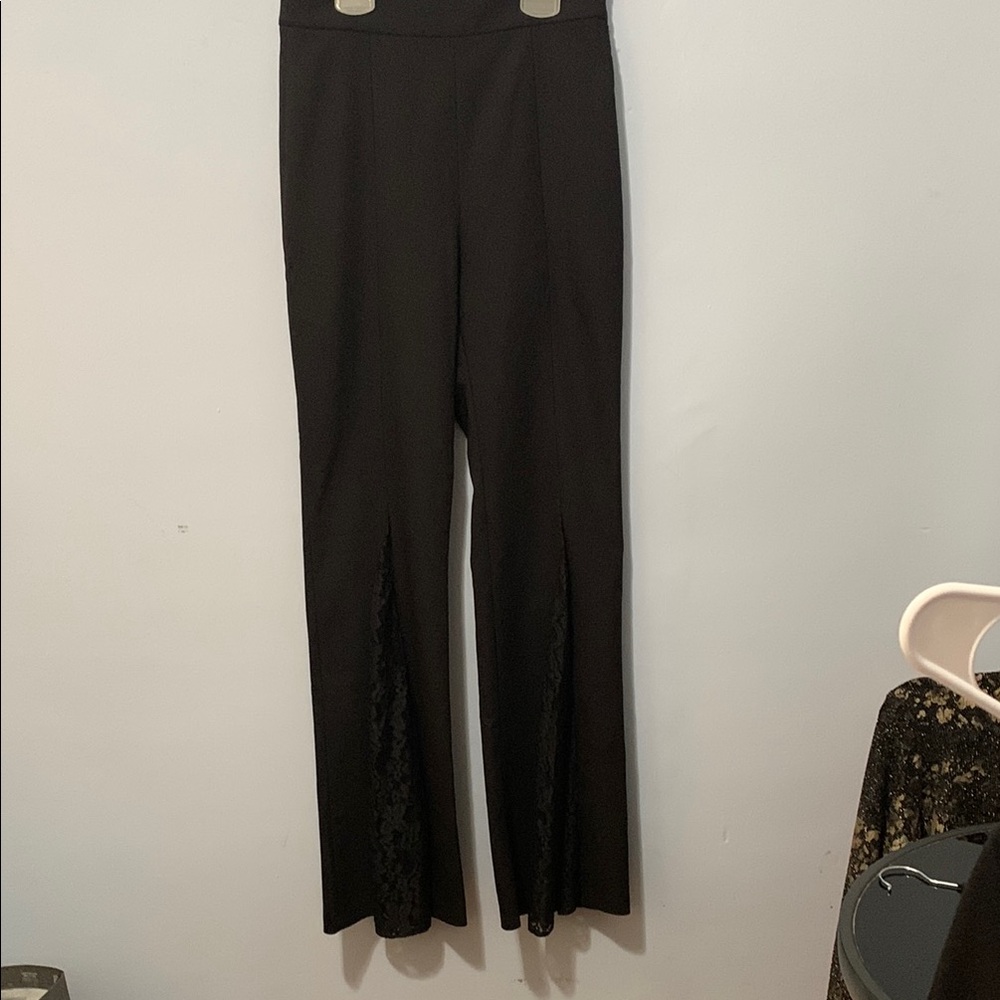 Zara bell bottom Black Women's Pants